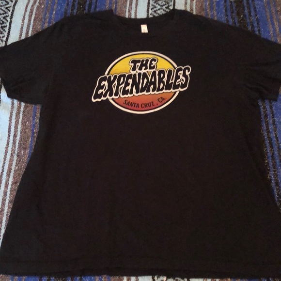 The Expendables Mens Concert Tee Shirt - Picture 2 of 6